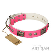 FDT Artisan 'Fashion Skulls' GSD ピンクレザーカラー FDT Artisan 'Fashion Skulls' GSD ピンクレザーカラー