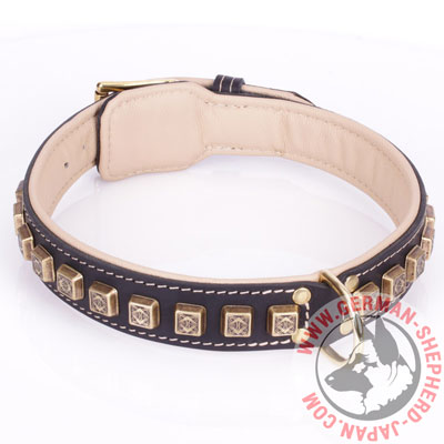 大型犬用首輪　二重革スタイル - ウインドウを閉じる