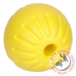 犬用ボール　安全　黄色　水遊び用　犬に最適！